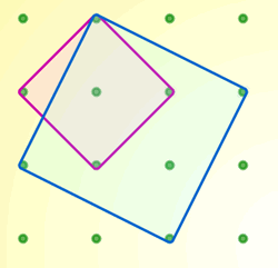 tilted squares