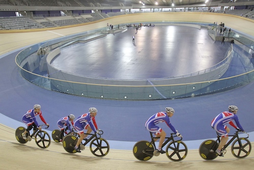 London 2012 Velodrome - Team GB. Image (c) ODA/Getty Images