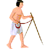 man with measuring tools