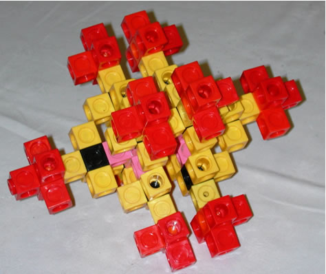 arrangement of cubes