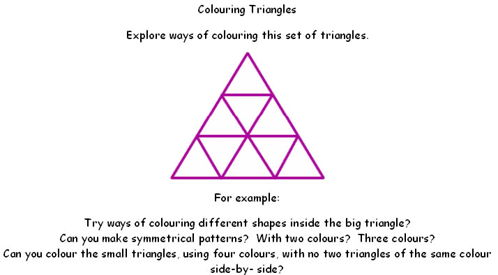 Colouring triangles