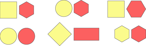more pairs of shapes