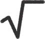 Square root sign