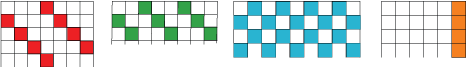 tops of different grids