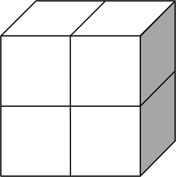 Four Cubes