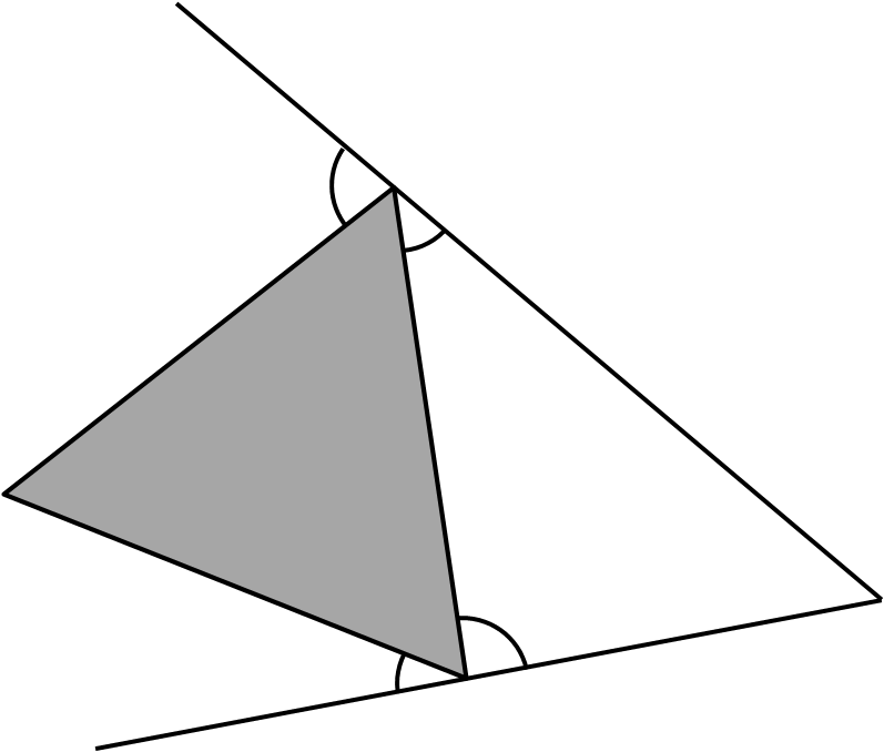 Triangle in a Corner