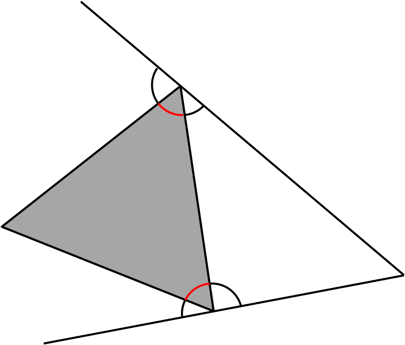 Triangle in a Corner