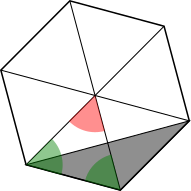 Triangle in the corner