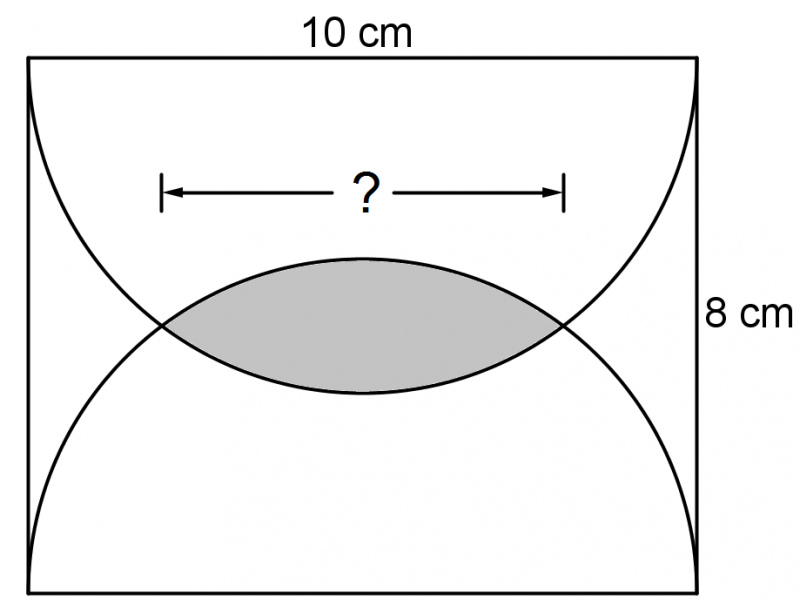 Overlapping Semicircles