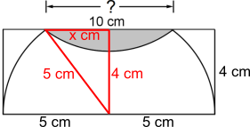 Overlapping Semicircles