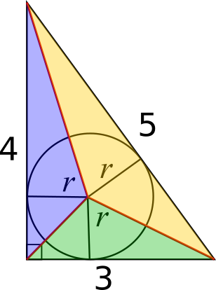 3-4-5 circle