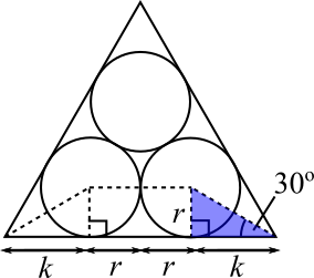 Triangle radius