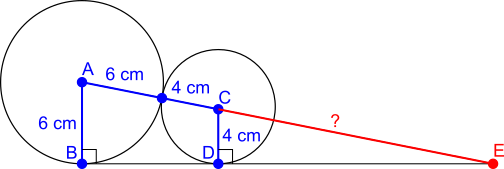 Circles on a triangle