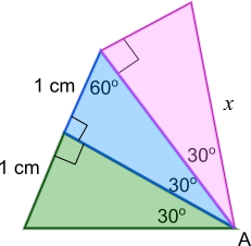 Three right angles