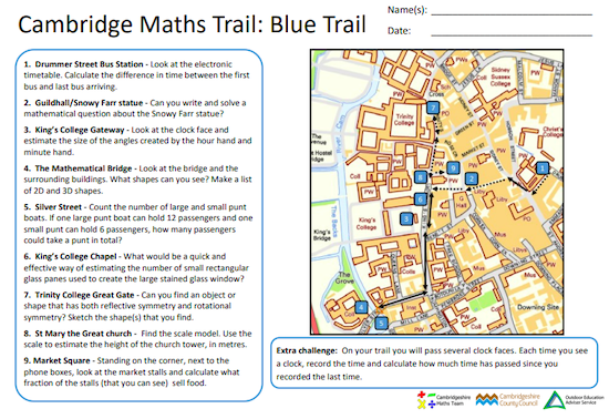 Maths Trails - Encouraging Purposeful Outdoor Learning