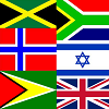 National Flags Poster