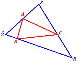 Halving the Triangle Halving the Triangle