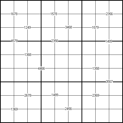 Quadruple Sudoku Quadruple Sudoku
