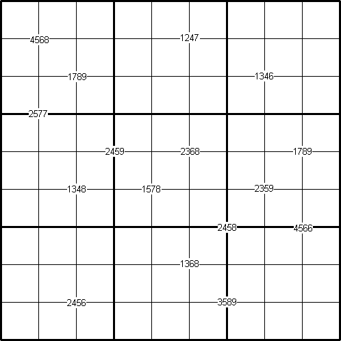 Quadruple Clue Sudoku Quadruple Clue Sudoku