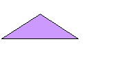 lilac isosceles triangle.