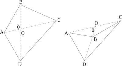 Diagonals for Area
