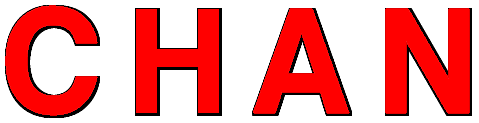 C-H-A-N in capital letters