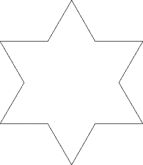 six pointed star