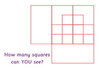 digram of interlocking squares