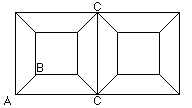 Sketch of triangulation of two-holed doughnut