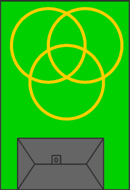 Plan of house and garden