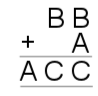 BB+A=ACC