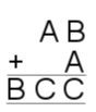 AB+A=BCC