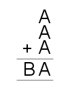 A + A + A = BA