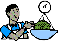 finding the mass of vegetables