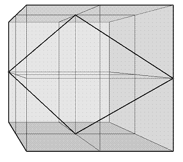 a quadrilateral in a 32 D space