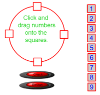 image of Ring a Ring of Numbers problem