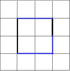 Solution for first square