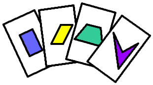 Quadrilateral cards