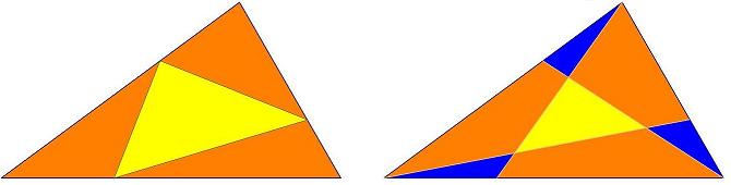 Two triangles