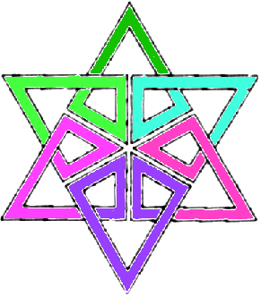 More complicated star of David