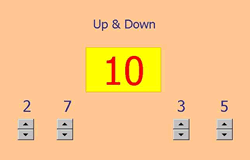 Up and Down game