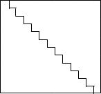 two 12-stairs put together