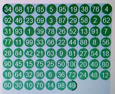 Factors and Multiples Game