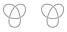 Right Handed and Left Handed Trefoil Knot