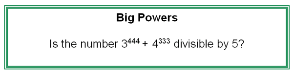 big powers problem