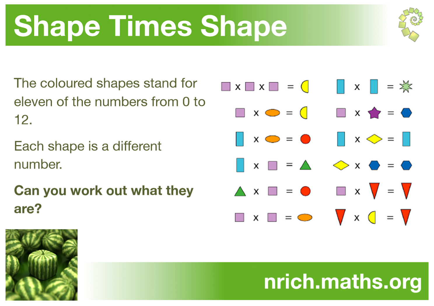 nrich shape problem solving