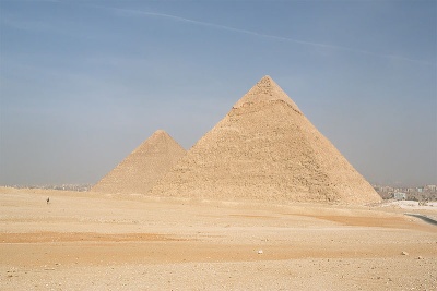 Photo of pyramids