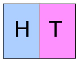 halved rectangle