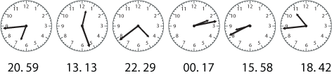 accurate time clock with seconds