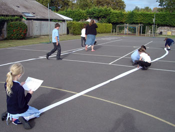 making a model of the solar system